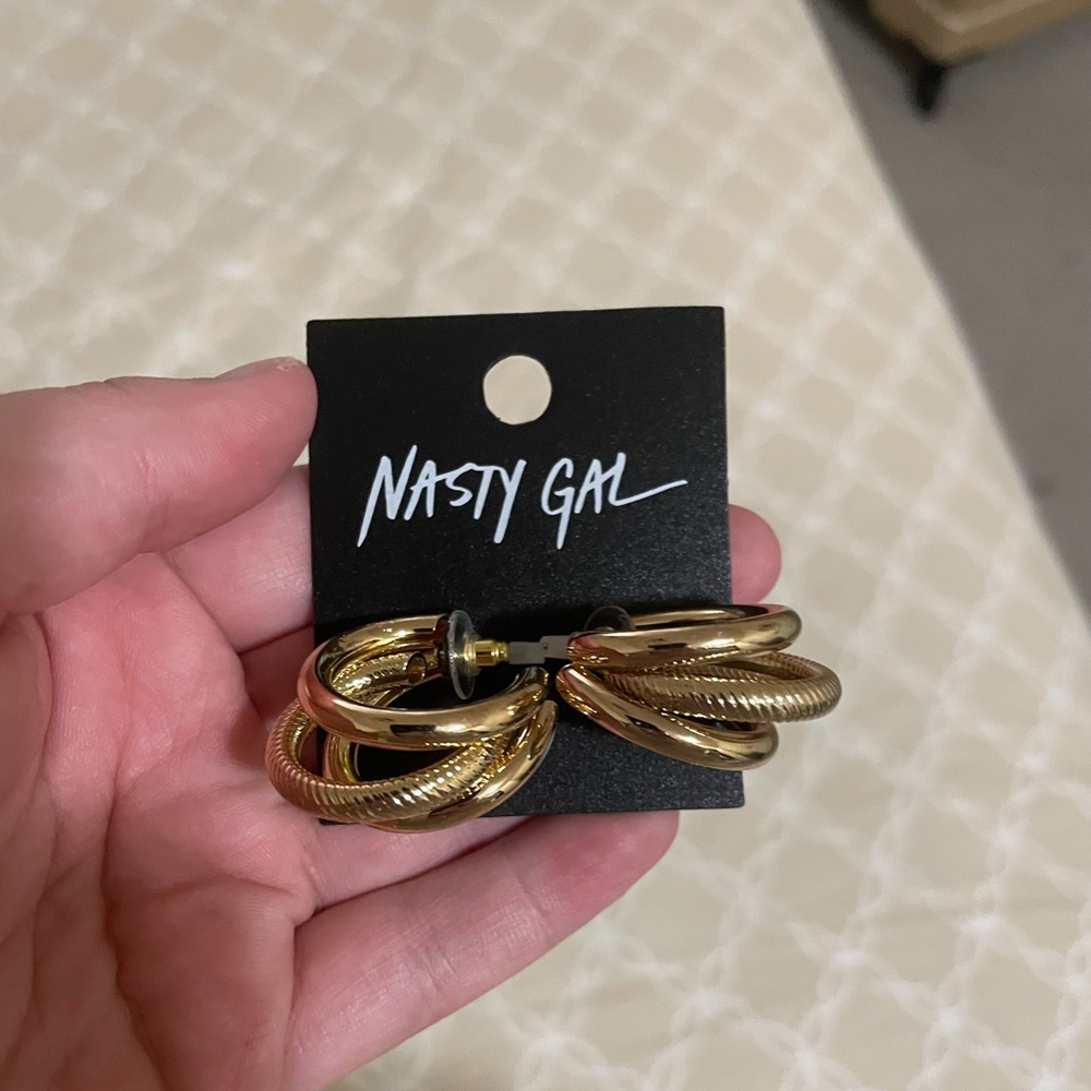 NWT Nasty Gal Earrings